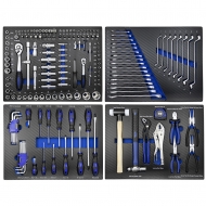 SET 4 M�DULOS EVA CARBONO AZUL