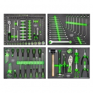 SET 4 M�DULOS EVA CARBONO VERDE